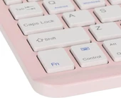 Hegitech X30 10.1" Uyumlu Kablosuz Bluetooth Şarj Edlebilir Türkçe Q Klavye - Pembe - 9