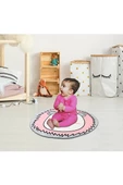 Safemom Oyun Matı 90x90 cm - Pembe Ayıcık - 3
