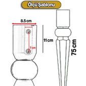 4 Adet Elips Masa Dresuar Ayağı 75 cm Plastik Siyah Krom Ayak Mutfak Yemek Masası Mobilya Ayakları thumbnail 6