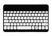Apple iPad Pro 3. Nesil 11" Uyumlu Kablosuz Bluetooth Şarj Edlebilir Türkçe Q Klavye - Siyah - 1