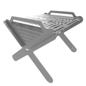 Kamp Ayısı® X-Mangal™: Çelik Mangal Katlanabilir Izgara Çantalı, Taşınabilir, Dayanıklı, Hızlı Kurulum - 1