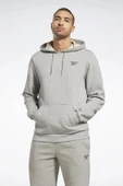 REEBOK RI LEFT CHEST LOGO ERKEK KAPÜŞONLU SWEATSHIRT - 1