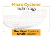 Tak Kullan Mandallı Mop Teleskopik Saplı + Yedek Mop + Yer Temizlik Havlusu - 6