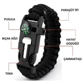 Survival Kamp Bileklik Düdük Çok Amaçlı - 1