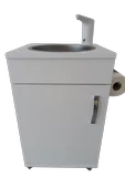 MOBİL SEYYAR LAVABO KÜÇÜK BOY BEYAZ - 1