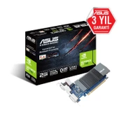 ASUS GT710-SL-2GD5-BRK-EVO GEFORCE GT710 LP 2GB DDR5 64Bit VGA/DVI/HDMI - 1