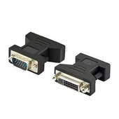 POWERMASTER PM-5260 VGA - DVI DİŞİ 24+5 PİN 15 PİN ERKEK DÖNÜŞTÜRÜCÜ ÇEVİRİCİ APARAT (VGA TO DVI) - 1