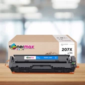 Hp 207X -Hp Color LaserJet Pro MFP M283fdn Muadil Toner Takım - Yüksek Kapasiteli - 5