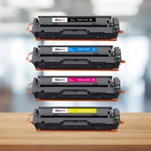 Hp 207X -Hp Color LaserJet Pro MFP M283fdn Muadil Toner Takım - Yüksek Kapasiteli - 1
