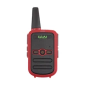 WLN KD-C51 16 KANAL KIRMIZI KASA ŞARJ ALETİ DAHİL TEKLİ TELSİZ (3-5 KM) - 1