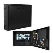 Ayt Novacom 45x35x10 Cm Dik Tip Gri Dvr Kabini Kamera Kayıt Cihazı Kutusu Box Duvar Tipi - 4