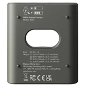 GP RECYKO B441 USB 4LÜ AA - AAA PİL ŞARJ CİHAZI (GPACSB44103 GPB441R21-2GTLB1) PİLSİZ thumbnail 4