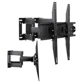 VONTECH VT-852 HC PRO 55-85 ÇİFT KOLLU KİLİTLİ HAREKETLİ TELEVİZYON DUVAR ASKI APARATI thumbnail 2