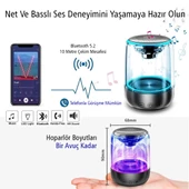 Magicvoice Mv-24695 600 Mah Taşınabilir Rgb Mikrofonlu Aux Tf Kart Bluetooth 3 Watt Mini Speaker Hoparlör Ses Bombası - 2