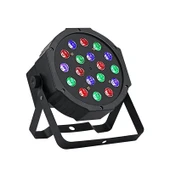 Ayt Aolait AL318P 1 Watt 18 Led Par Sahne Işığı Rgb Renkli Led Sahne Disko Işığı 220V 18x17.5x10cm - 2