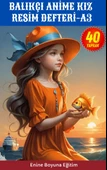 Balıkçı Anime KIZ Resim Defteri (Büyük BOY) thumbnail 1