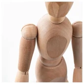 IKEA Gestalta Dekoratif Aksesuar Eskiz Mankeni 33 cm Masif Ahşap - 2