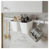 IKEA Sunnersta Kap Sepet Beyaz 12x11 cm - 3