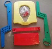 Çocuk Adaptörlü Klozet Kapağı Moonstar Tuvalet Eğitici Alıştırıcı TRNTYL - 1