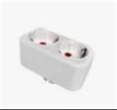 Mutlusan 2li Topraklı Fiş,Priz Düz Tip (001 170 033003 00 00 ) - 1