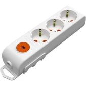 Mutlusan Rı-Tech 2li 5mt AnahtarTopraklı  Grup Priz  (001 175 320001 00 00) - 1