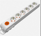 Mutlusan Rı-Tech 6lı anahtarlı Klemensli Topraklı  Grup Priz  (001 175 620001 00 00) - 1