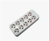 Mutlusan 10lı Topraklı Grup Priz ( 001 170 110001 00 00) - 1