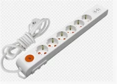 Mutlusan Rı-Tech 6lı 5mt Anahtarlı  2Usb  Topraklı  Grup Priz  (001 175 650002 05 00) - 1