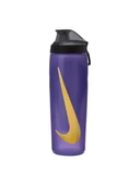 Nike Refuel Bottle Locking Lid 24 Oz Unisex Çok Renkli Matara Suluk N.100.7668.501.24 - 1
