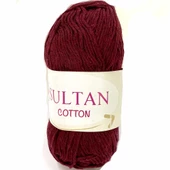 Sultan Cotton Amigurumi İpi Bordo ( 100 Gr ) - 1