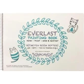Gıpta Everlast 25 x 35 Bitmeyen Resim Defteri 4 Yaprak + Bic 3 Lü Boyama Seti - 2