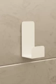 Risingmaber Yapışkanlı Beyaz Askılık Kapı Arkası Bornoz Askılığı Yapışkanlı Mutfak Banyo Askılığı Havlu, Elbise Askılığı 5'li set 3M Yapışkanlı Tasarım MT78B - 6