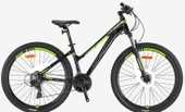 Kron XC 100 Lady V-Fren 27.5'' Jant 15' Kadro 21 Vites Dağ Bisikleti Siyah Gri Neon Sarı - 2