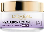 Loreal Paris Hyaluron Uzmanı Cilt Dolgunlaştıran Nemlendirici Gece Kremi 50 ml - 1
