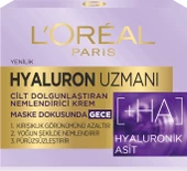 Loreal Paris Hyaluron Uzmanı Cilt Dolgunlaştıran Nemlendirici Gece Kremi 50 ml - 2