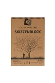 Alex Schoeller Spiralli Kraft 25x35cm 90gr 30yp Eskiz Defteri / ALX.1168 - 1