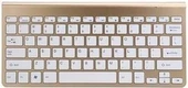 Hometech HT 8C 7.8" Uyumlu Kablosuz Wireless Pilli Türkçe Q Klavye - Altın - 3