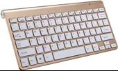 Microsoft Surface Pro 9 13" Uyumlu Kablosuz Wireless Pilli Türkçe Q Klavye - Altın - 1