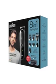 Braun MGK 5360 Erkek Bakım Kiti 8'i 1 Arada Şekillendirici + Gillette Hediye - 5