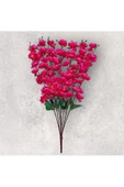 DDPEST Yapay Çiçek FUŞYA Bahar Dalı Japon Kiraz Çiçeği 9 DALLI 40 cm 1 DEMET - 1