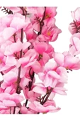 DDPEST Yapay Çiçek PEMBE Bahar Dalı Japon Kiraz Çiçeği 9 DALLI 40 cm 1 DEMET - 2