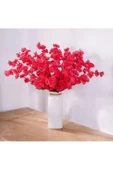 DDPEST Yapay Çiçek FUŞYA Bahar Dalı Japon Kiraz Çiçeği 9 DALLI 40 cm 1 DEMET - 2