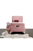 İmaj Pink Set (baza+yatak+başlık) Tek Kişilik 120x200 Cm - 2