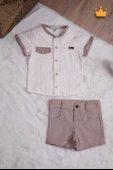 Babydola Erkek Bebek Çocuk Şortlu Takım 15102 - 1