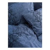 Cotton Box Plain Çift Kişilik Nevresim Takımı Sooty Denim - 2