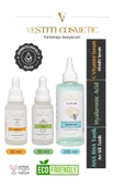 VESTİTİ COSMETİC,AHA BHA Tonik - Hyaluronic Acid Serum - C Vitamini Serum 3’lü Set - 1