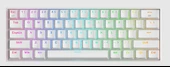 REDRAGON K530W-RGB-PRO RGB BROWN SWITCH KABLOSUZ MEKANİK Q GAMİNG KLAVYE BEYAZ - 1