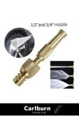 Premium Seri 15mm Bahçe Araba Dış Cephe Balkon Yüksek Basınçlı Ayarlanabilir Hortum Başlığı - 3