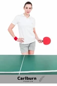 Özel Üretim Ergonomik Dayanıklı Kaliteli Renkli Şık 2 Adet Raket 3 Adet Pinpon Topu Masa Tenisi Seti - 2