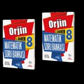 Orjin 8. Sınıf LGS 1. ve 2.  Dönem Matematik Soru Bankası - 1